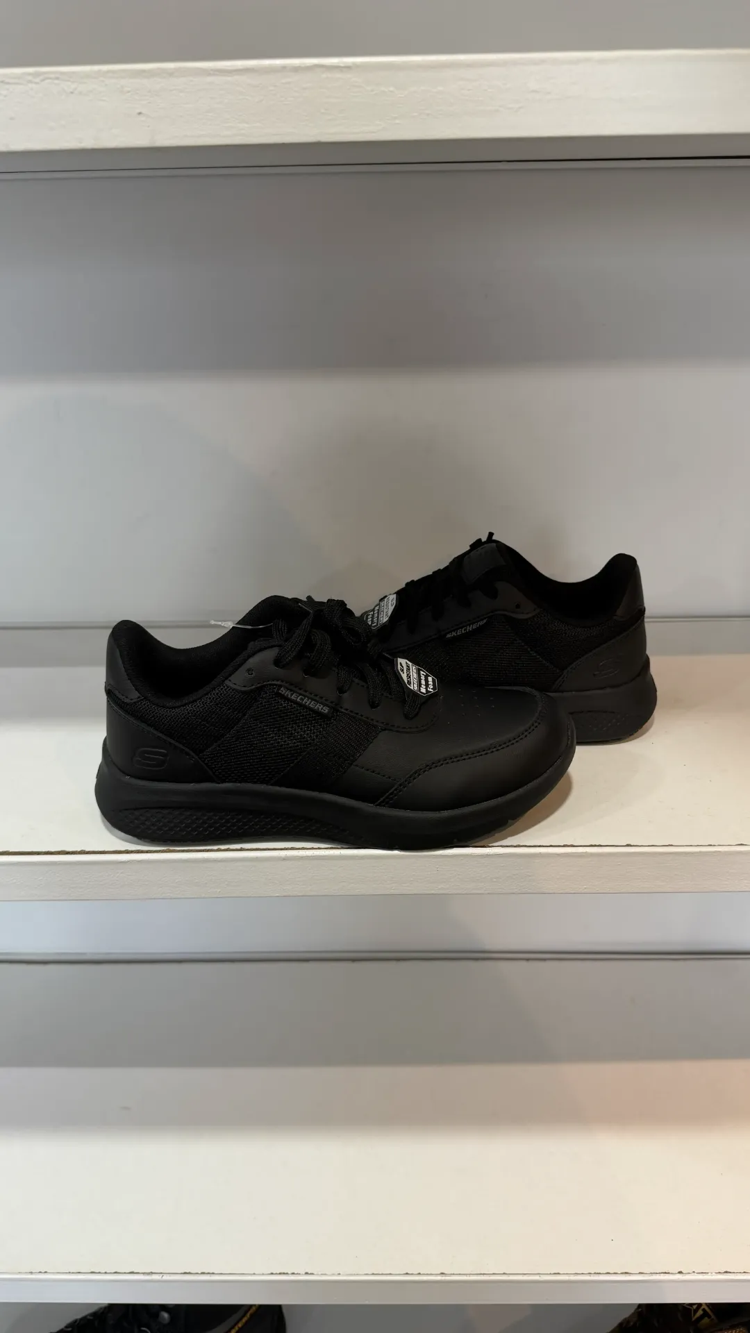 [S654] Skechers BLUFFTON BLACK (6 M)