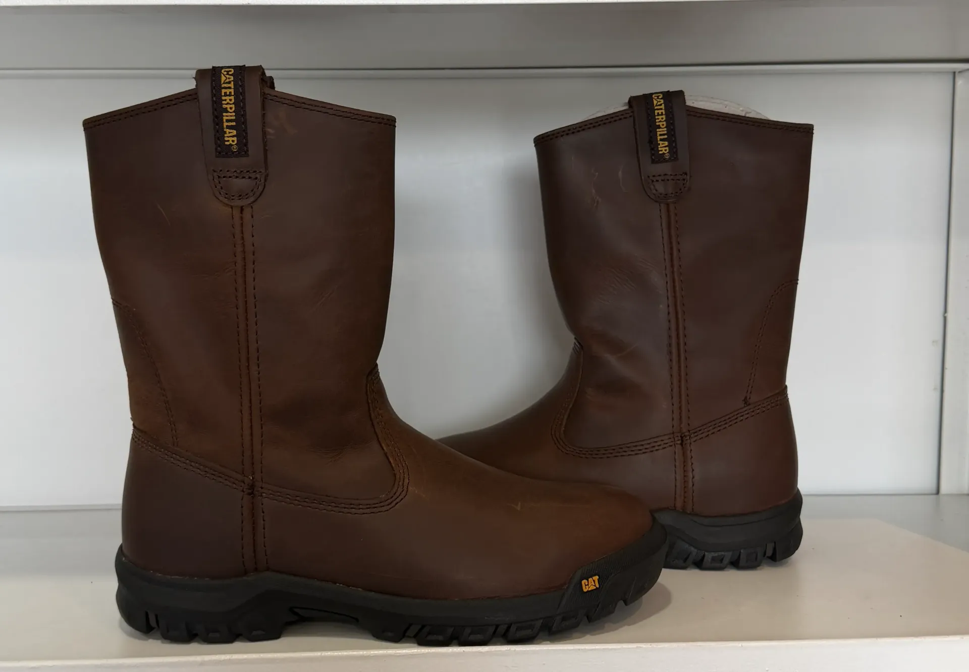 [W230042] Caterpillar Soft Toe BROWN (P51034) (7 M)