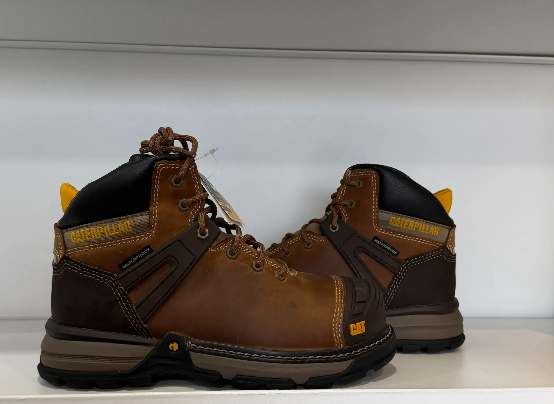 Caterpillar Superlit ASTM/Softe Toe DRK BEIGE