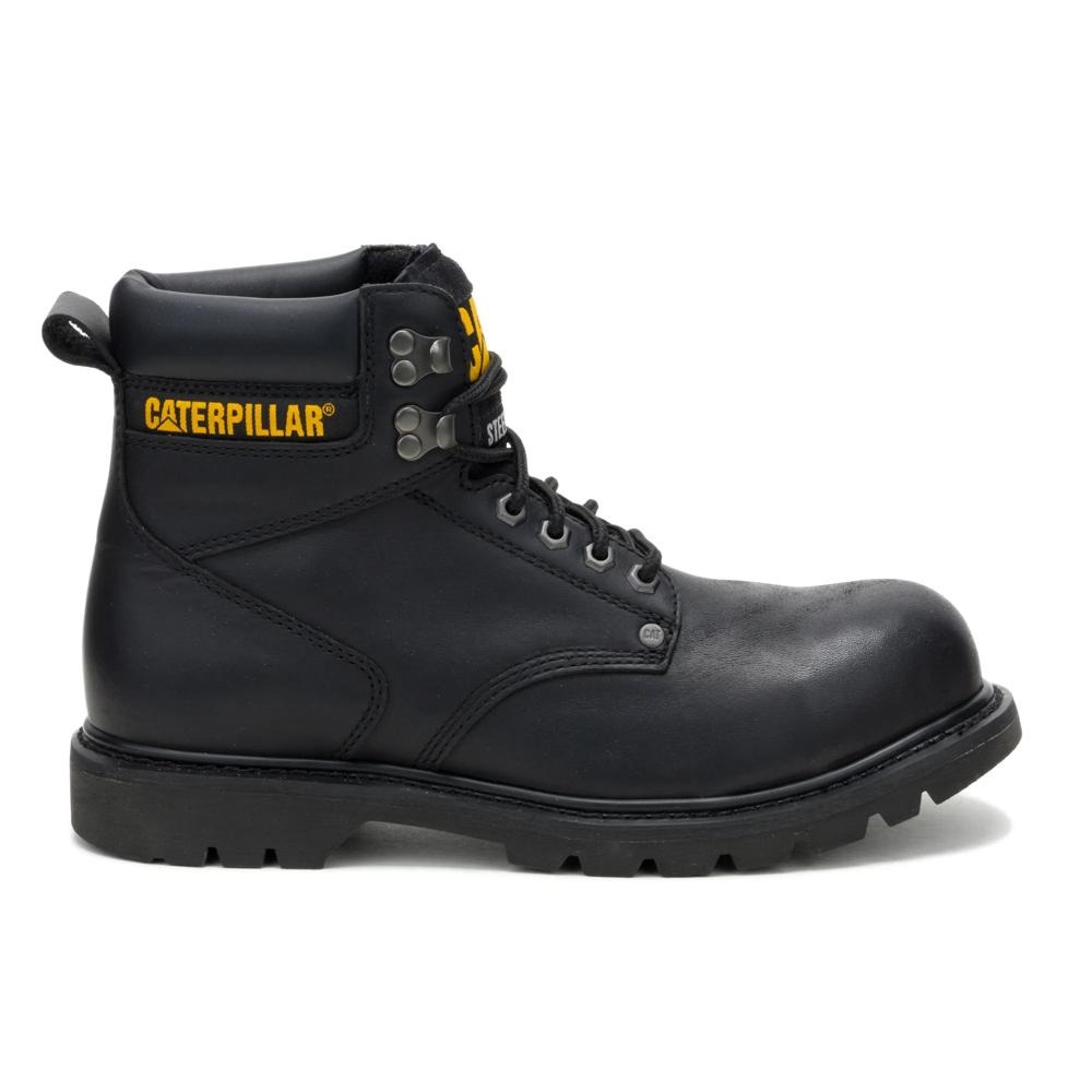 Caterpillar Second Shift Steel Toe - Black