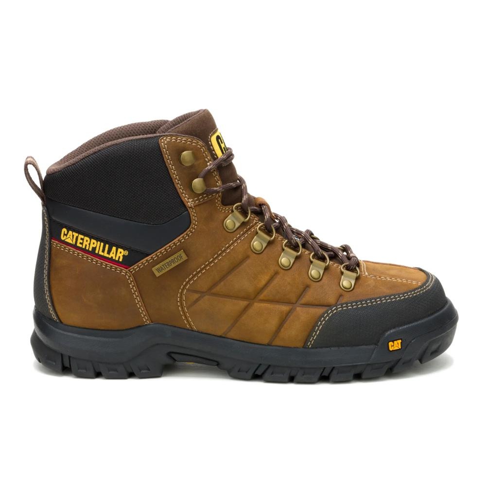 Caterpillar Steel Toe BROWN