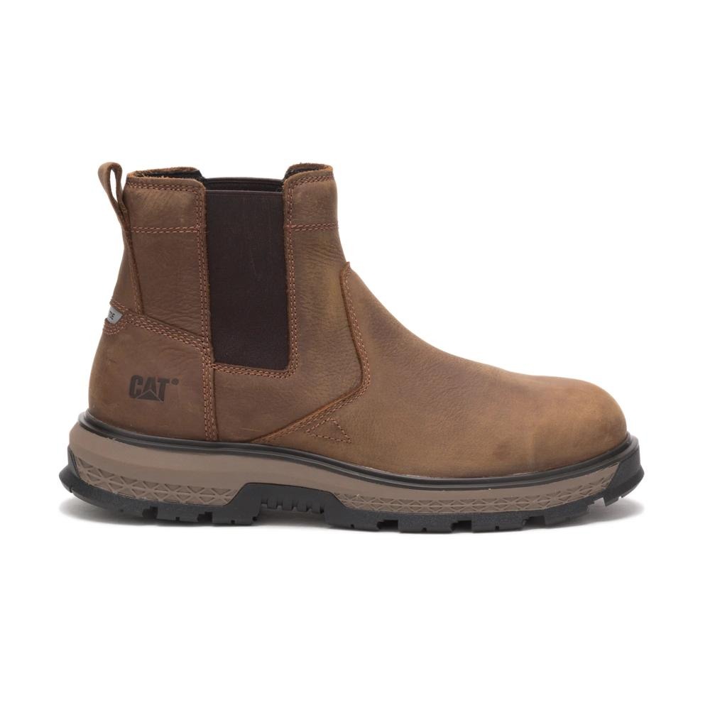Caterpillar Chelsea ASTM/Alloy Toe BRUN