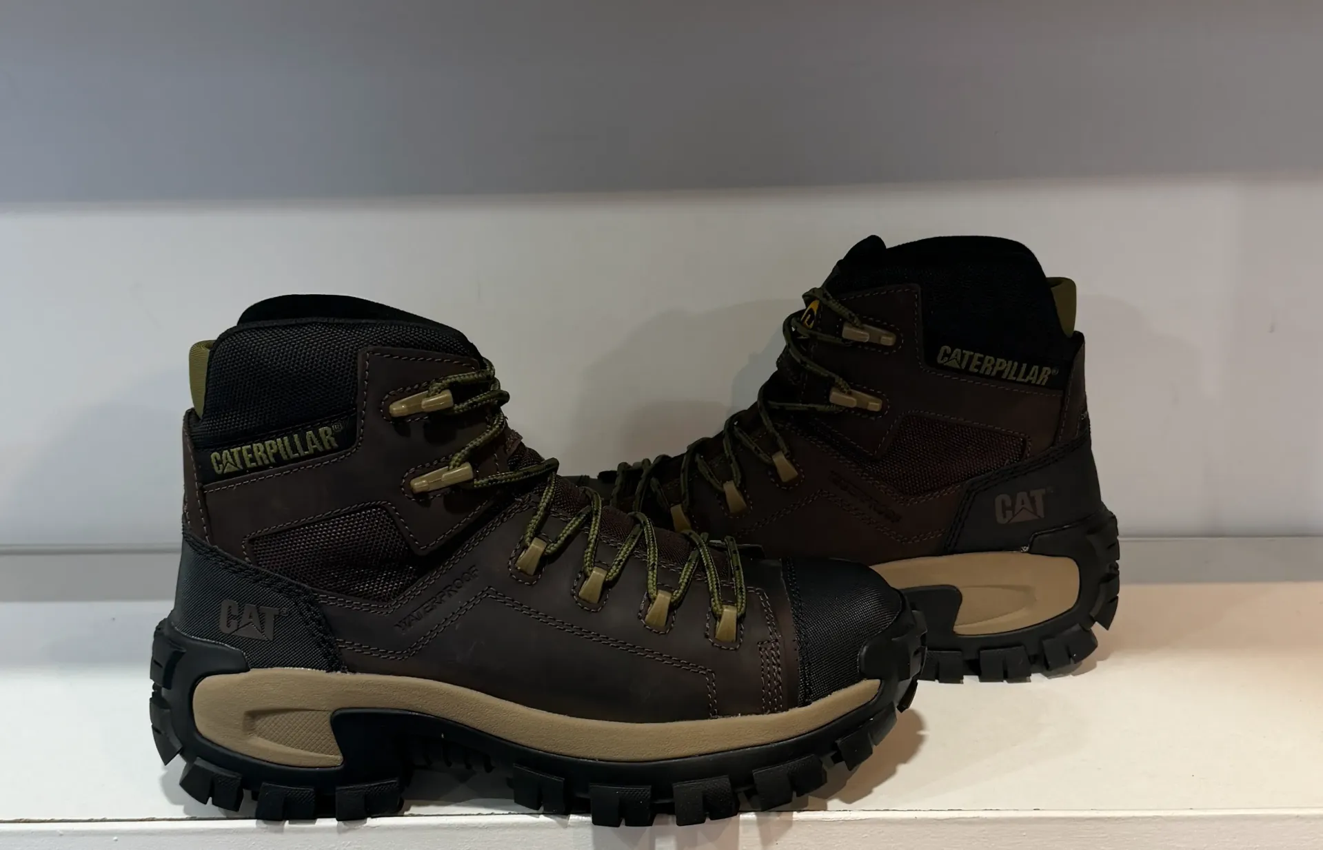 Caterpillar Comp Toe COFFEE