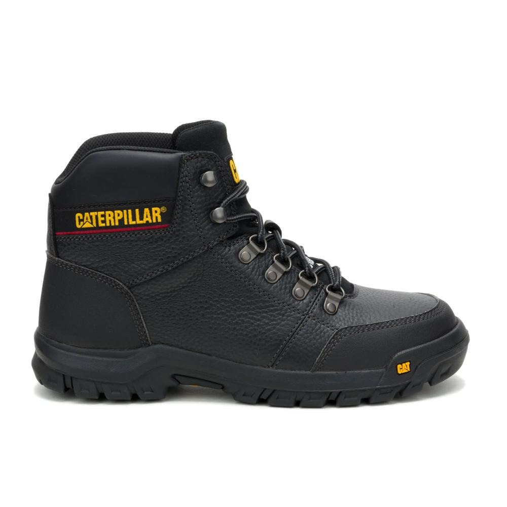 Caterpillar Outline Steel Toe - Black