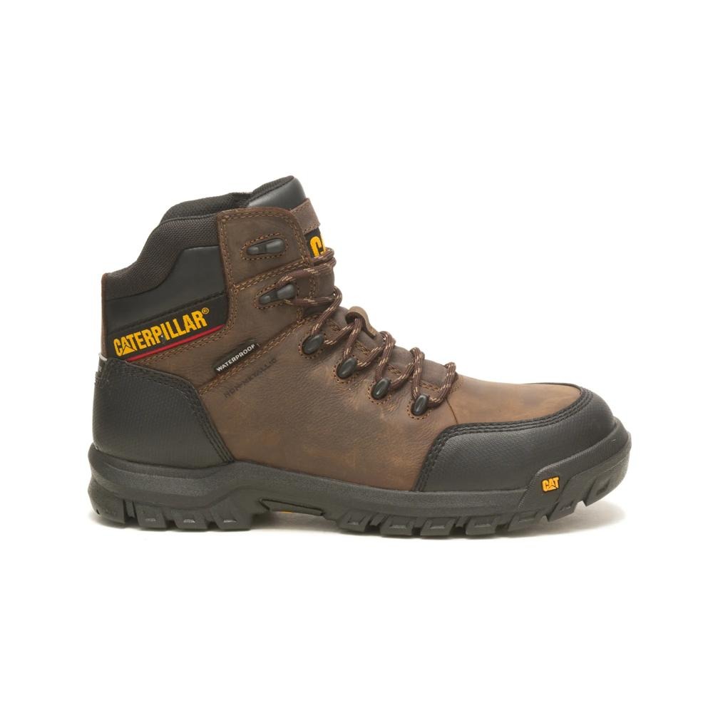 Caterpillar Resorption Composite Toe Waterproof - Seal Brown