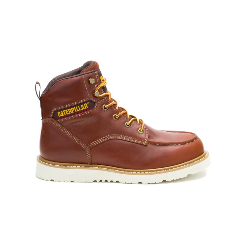 Caterpillar Reclaimer Wedge Steel Toe Waterproof - Sudan Brown