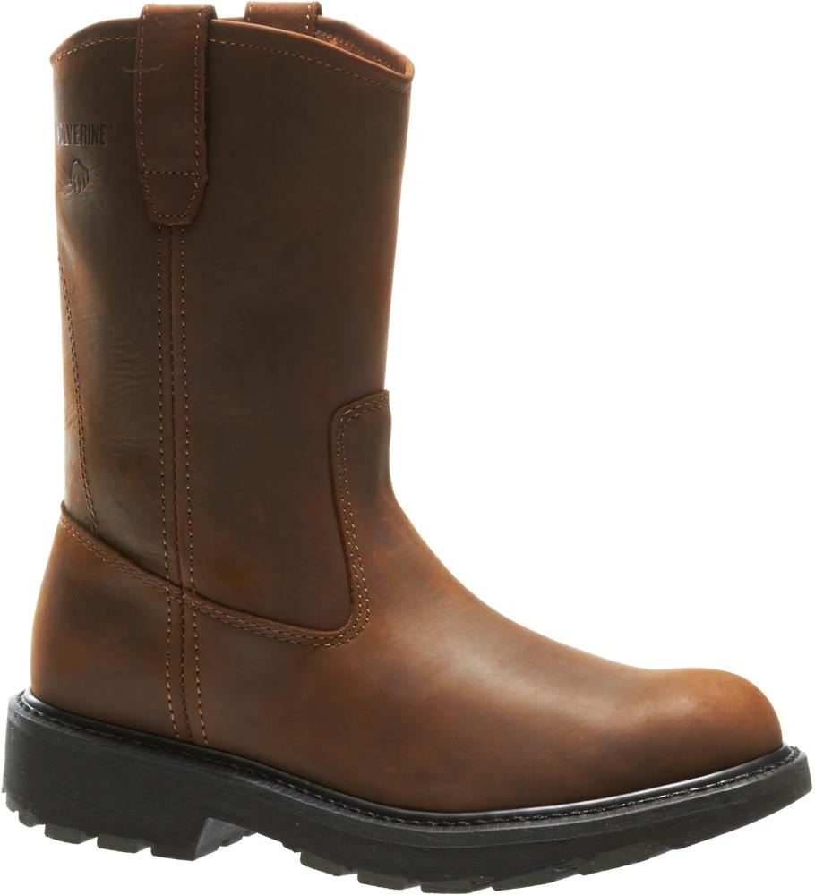 Wolverine 10" Wellington - Dark Brown