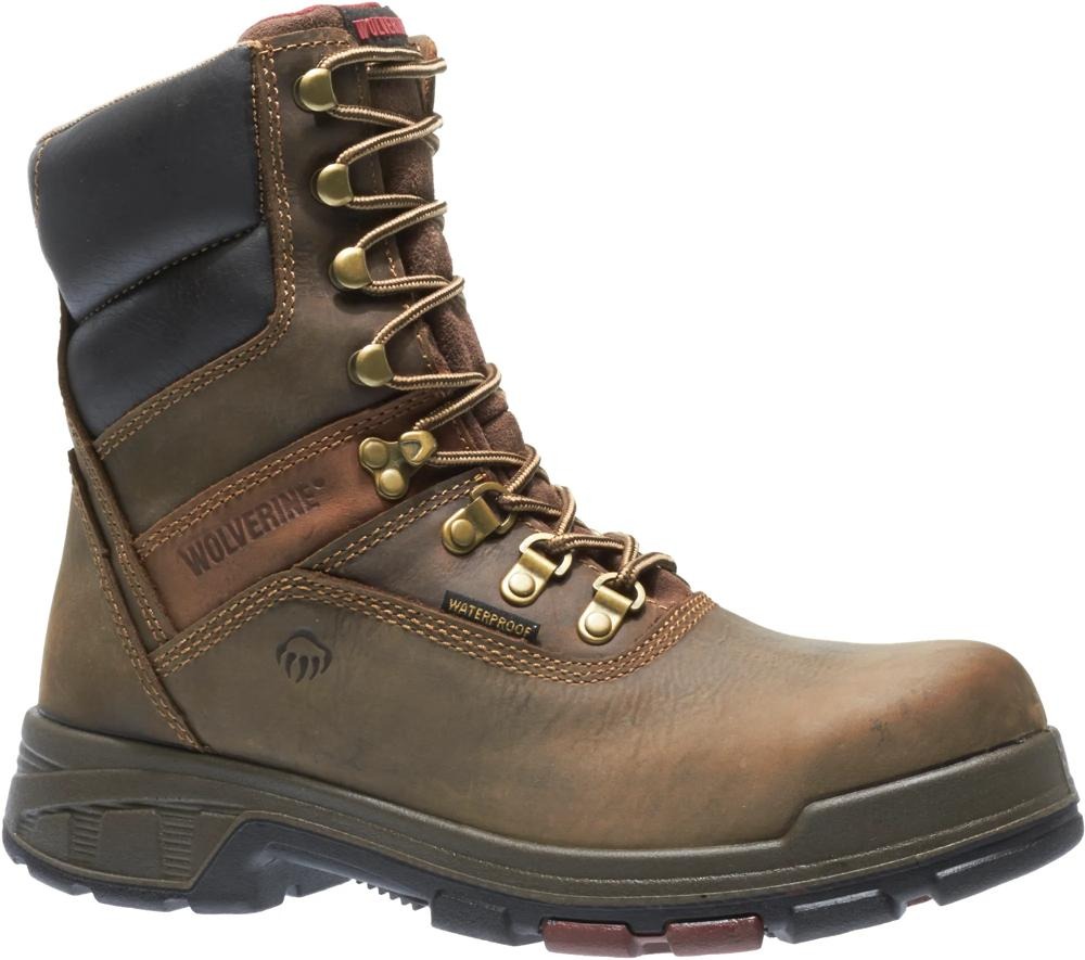 Wolverine Cabor 8" Waterproof - Dark Coffee