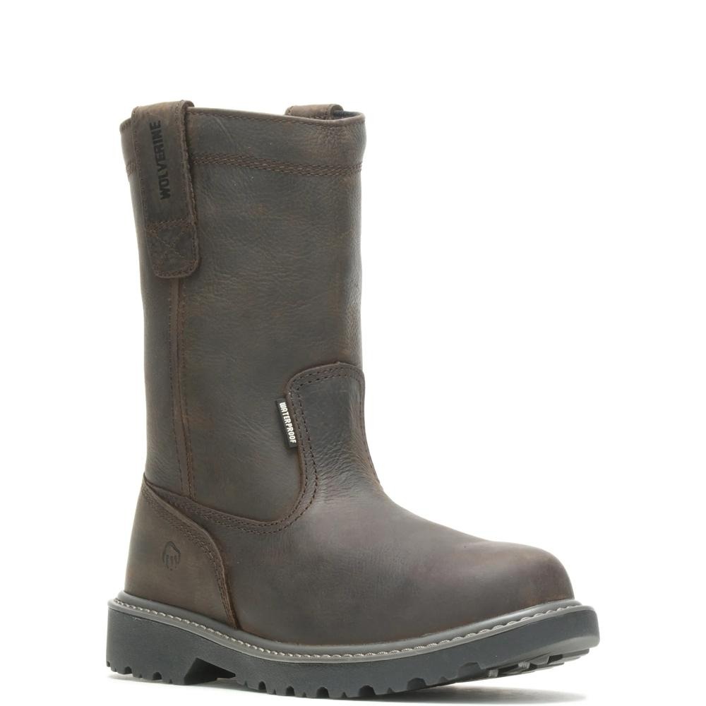 Wolverine Floorhand Wellington Waterproof - Dark Brown (W10682)