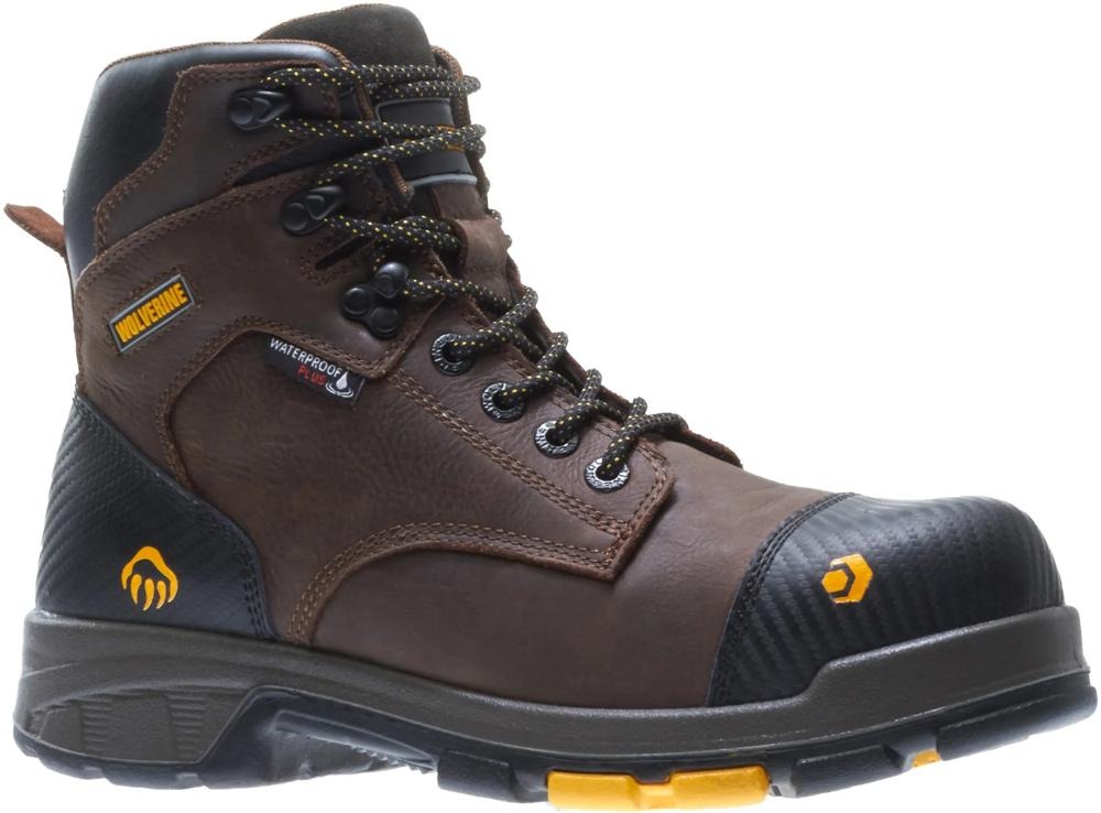 Wolverine Blade LX 6" Met Guard Waterproof - Dark Brown