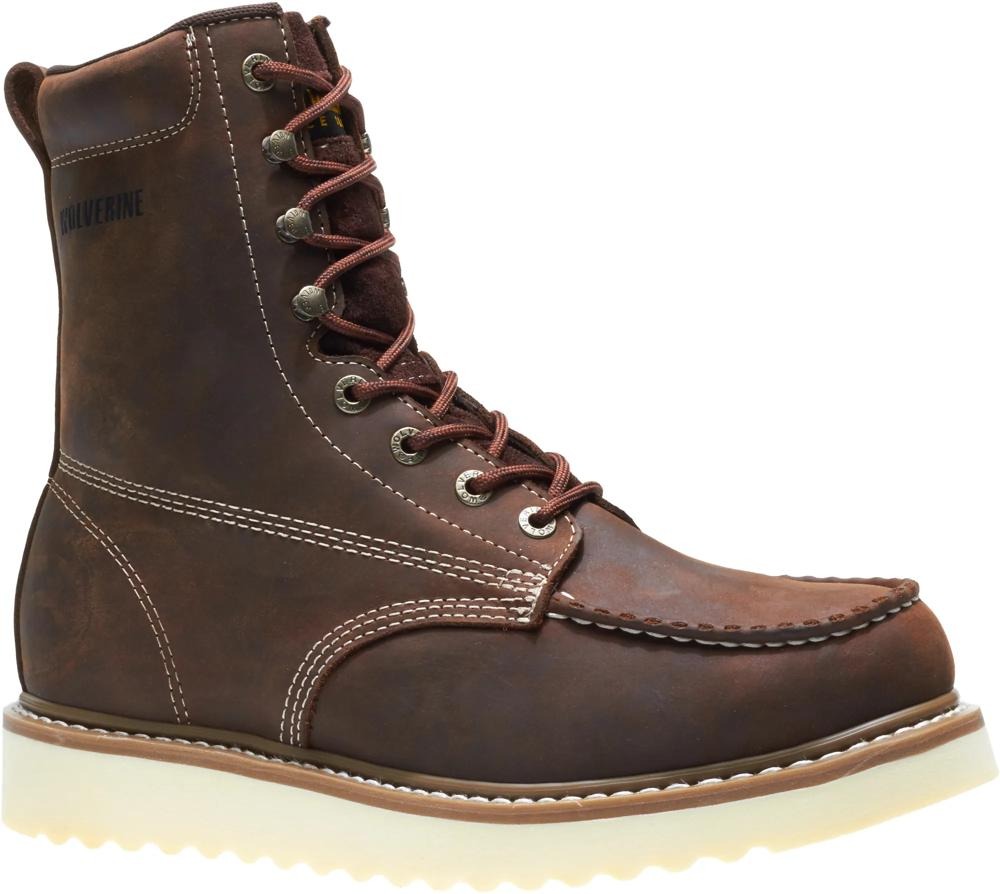 Wolverine Loader 8" Steel Toe - Brown