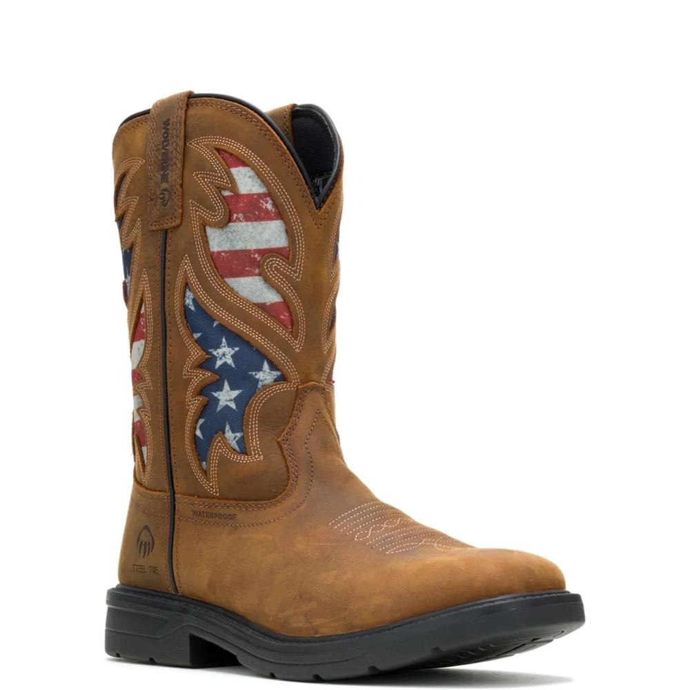Wolverine Rancher Flag - Brown (W241181)